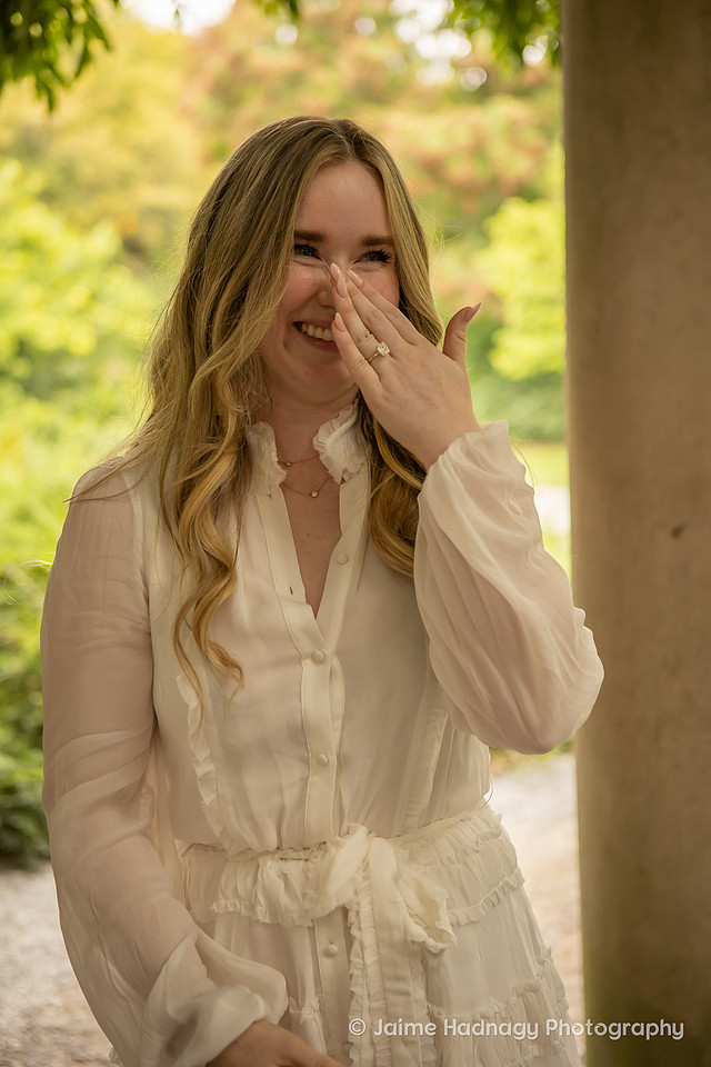 Getting Engaged at The Biltmore Estate at The Pergola | Asheville Proposal Photographer