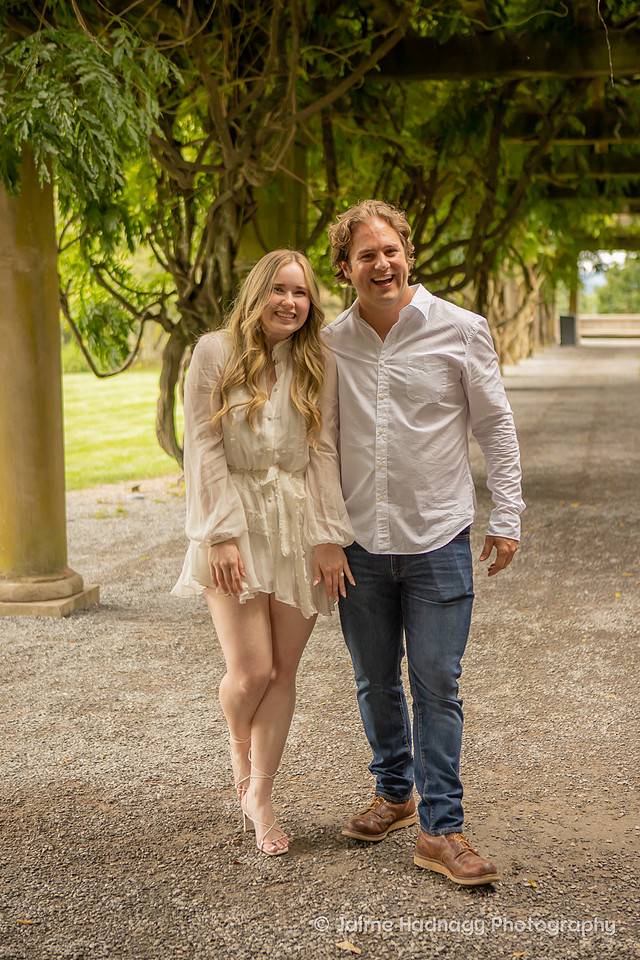 Getting Engaged at The Biltmore Estate at The Pergola | Asheville Proposal Photographer