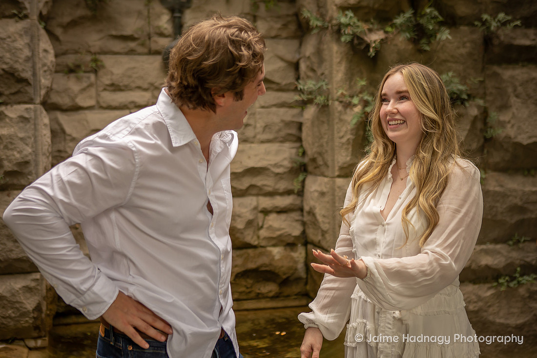 Romantic Biltmore Estate Proposal | Asheville Engagement Photographer
