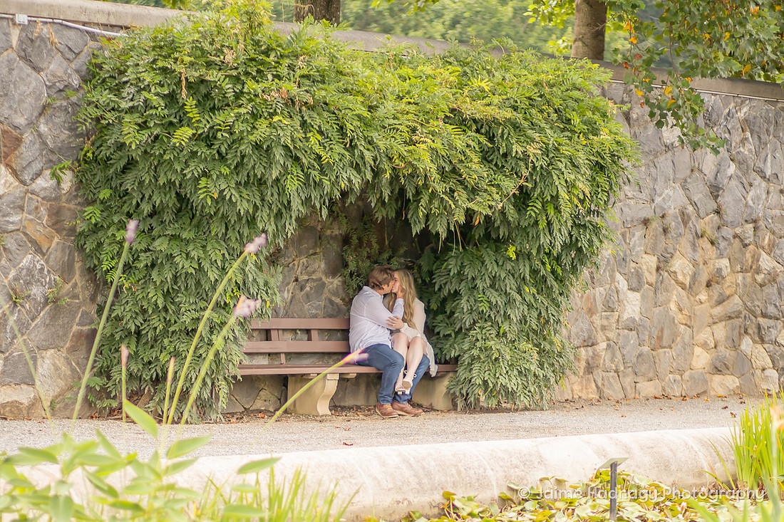 Engagement Photos at The Biltmore Estate in Asheville