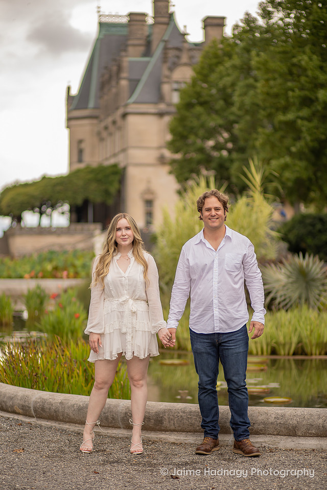 Asheville Engagement Photography at The Biltmore House