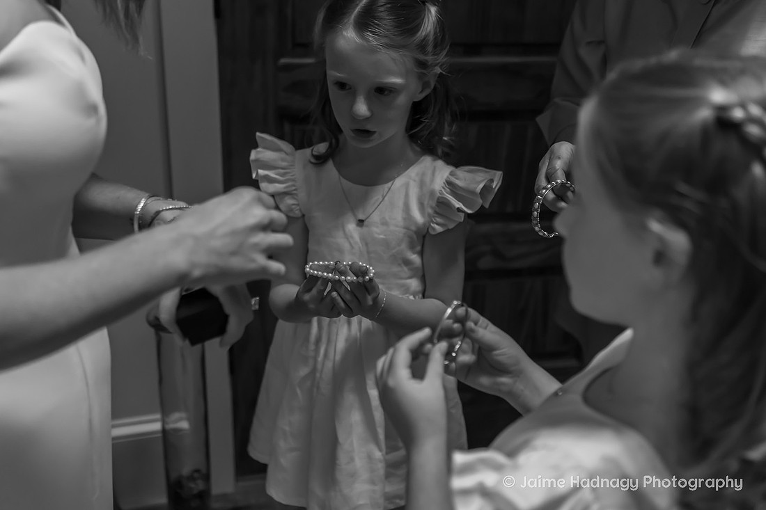 Getting Ready Wedding Photos with Kids