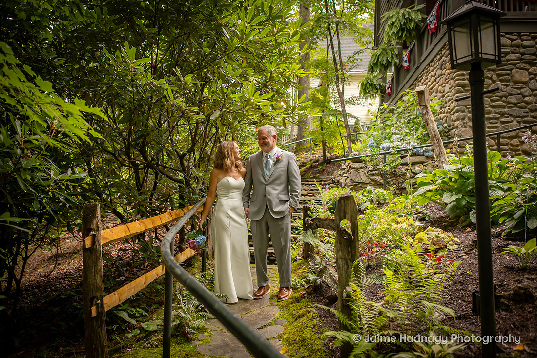 Outdoor Wedding Ceremony in Western NC 