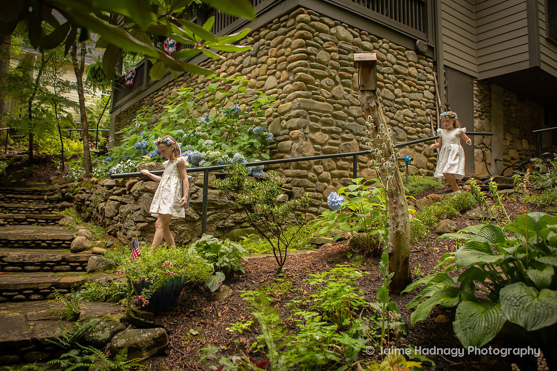 Outdoor Wedding Ceremony in Western NC 