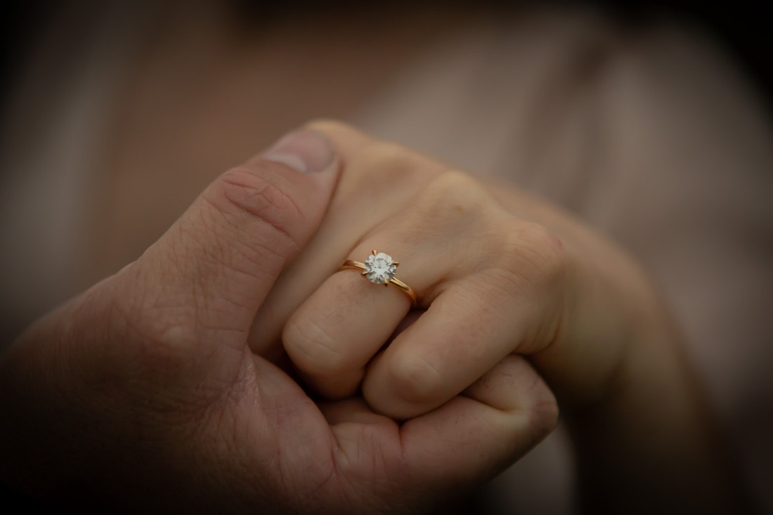 Mountain Sunset Engagement Session | Western North Carolina Photographer
