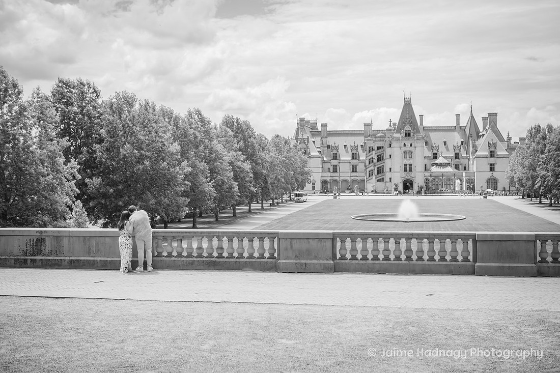 Proposal Photography at the Biltmore Estate in Asheville
