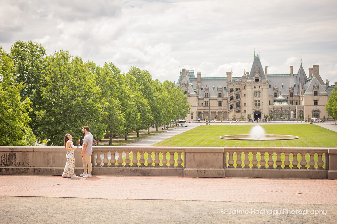 Proposal Photography at the Biltmore Estate in Asheville