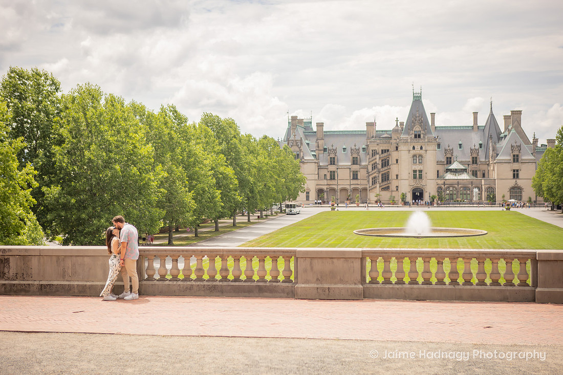Proposal Photography at the Biltmore Estate in Asheville