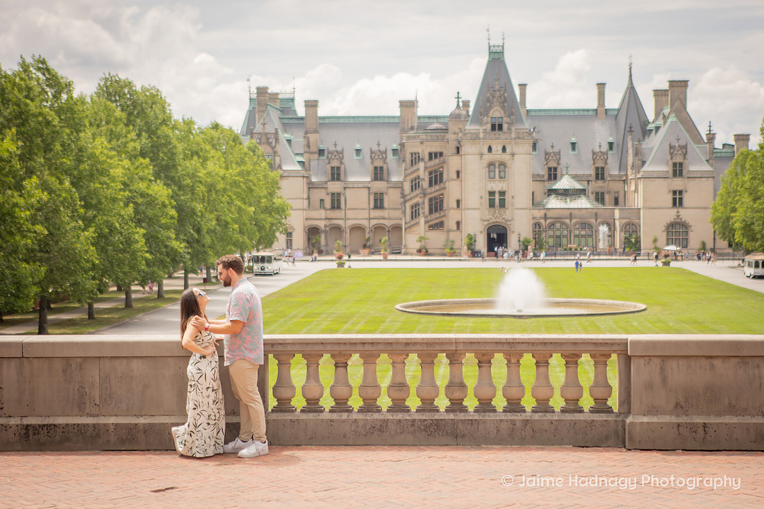 Proposal Photography at the Biltmore Estate in Asheville