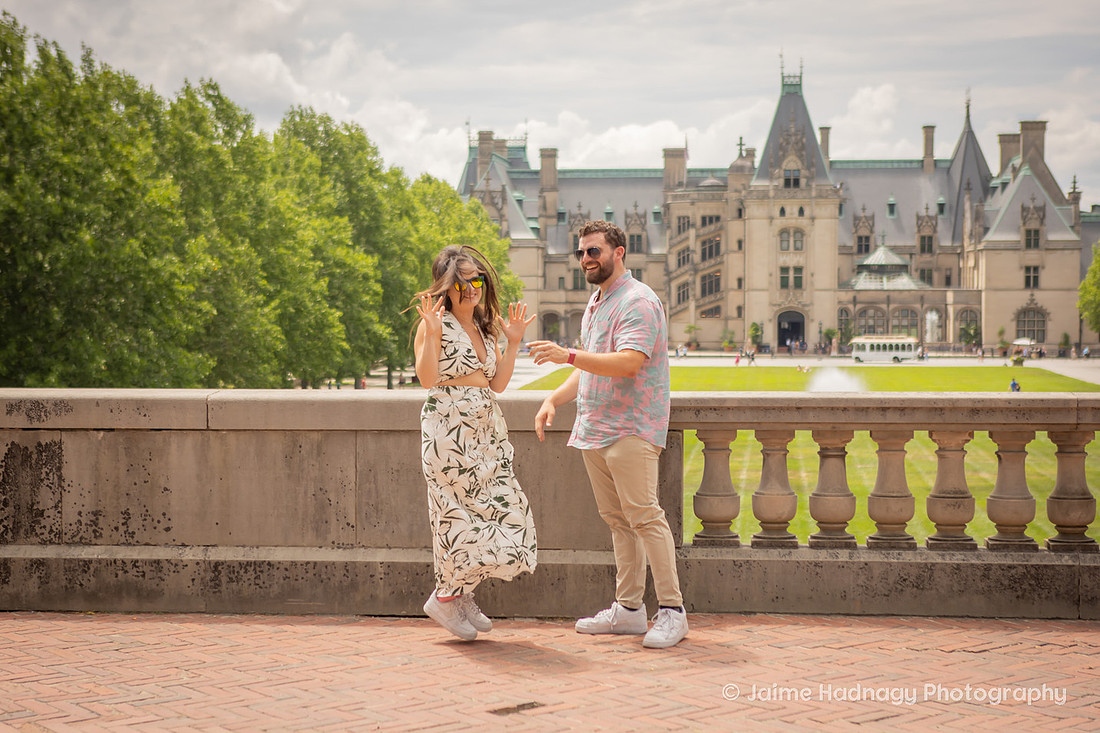 Engagement Photos at the Biltmore Estate | Asheville Photographer