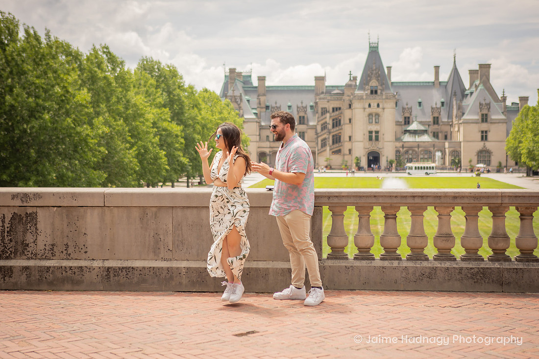 Engagement Photos at the Biltmore Estate | Asheville Photographer