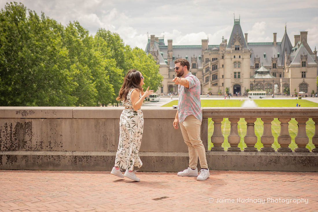 Engagement Photos at the Biltmore Estate | Asheville Photographer