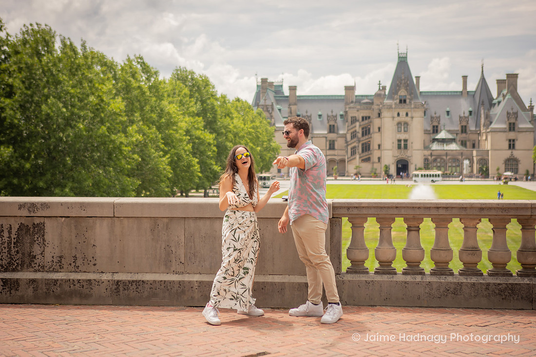 Engagement Photos at the Biltmore Estate | Asheville Photographer