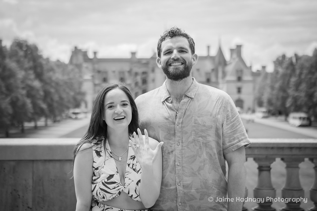 Engagement Photos at the Biltmore Estate | Asheville Photographer