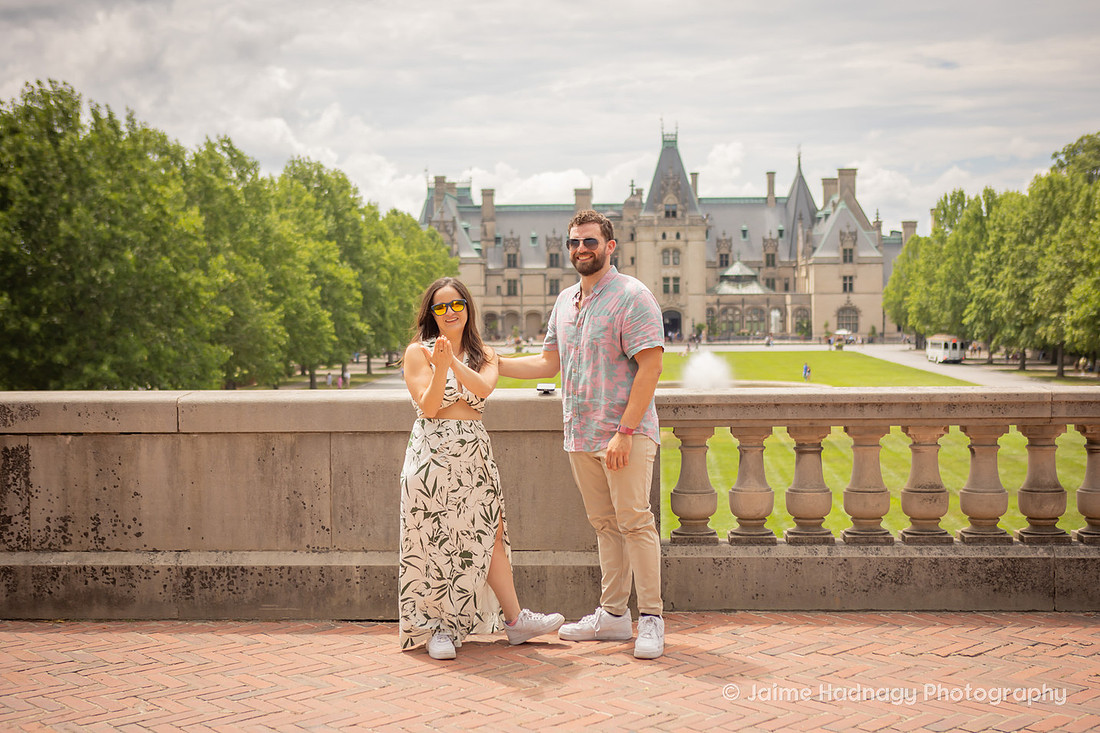 Engagement Photos at the Biltmore Estate | Asheville Photographer