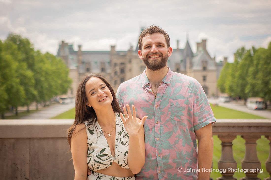 Engagement Photos at the Biltmore Estate | Asheville Photographer