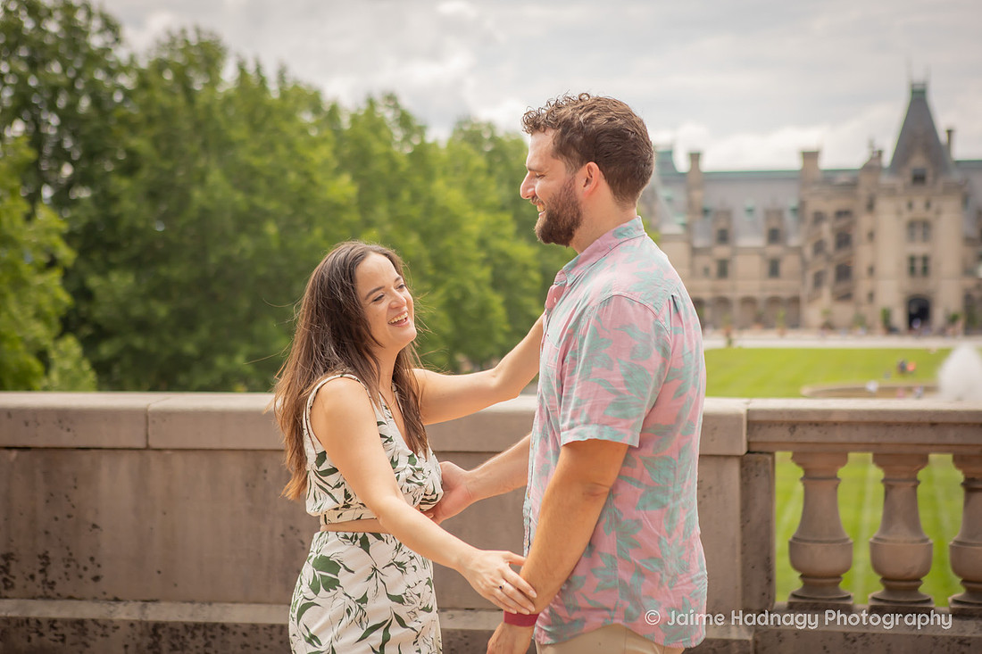 Engagement Photos at the Biltmore Estate | Asheville Photographer