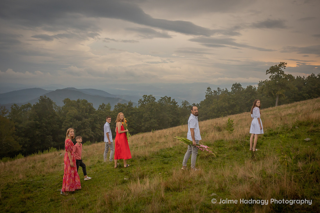 Nature Inspired Family Photo Session in the Mountains | Asheville Photographer