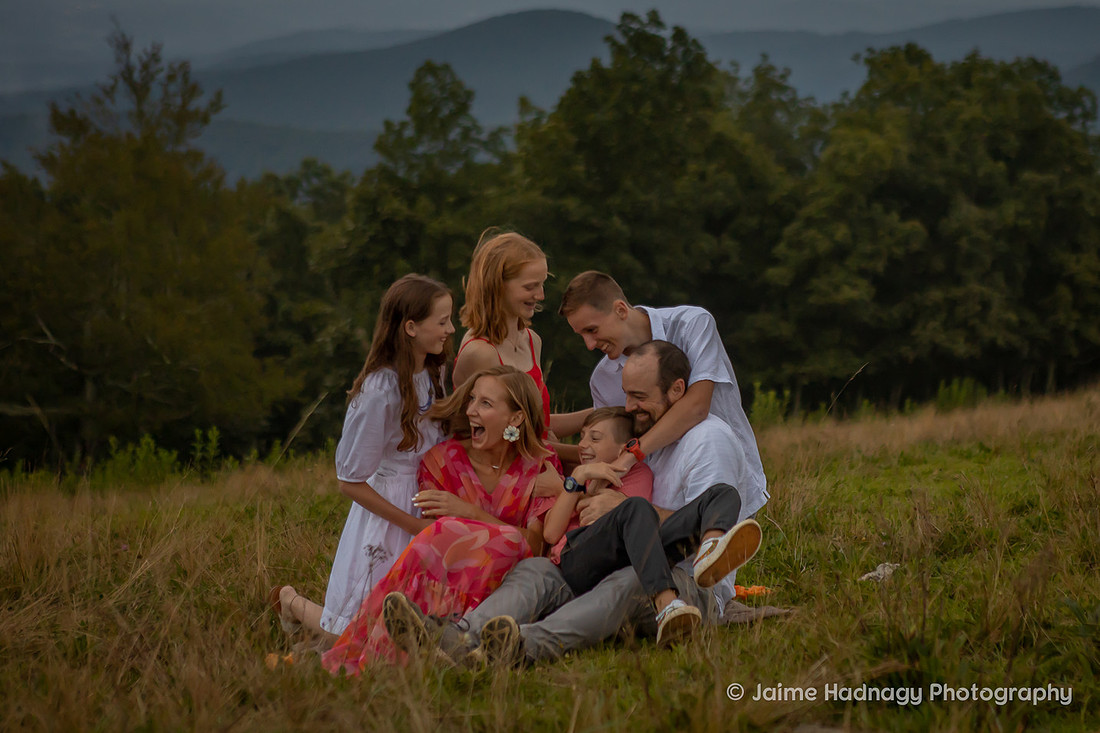 Nature Inspired Family Photo Session in the Mountains | Asheville Photographer