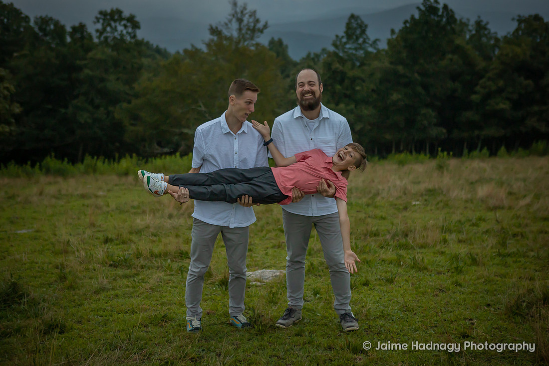 Family of Six Photos | Asheville Photographer