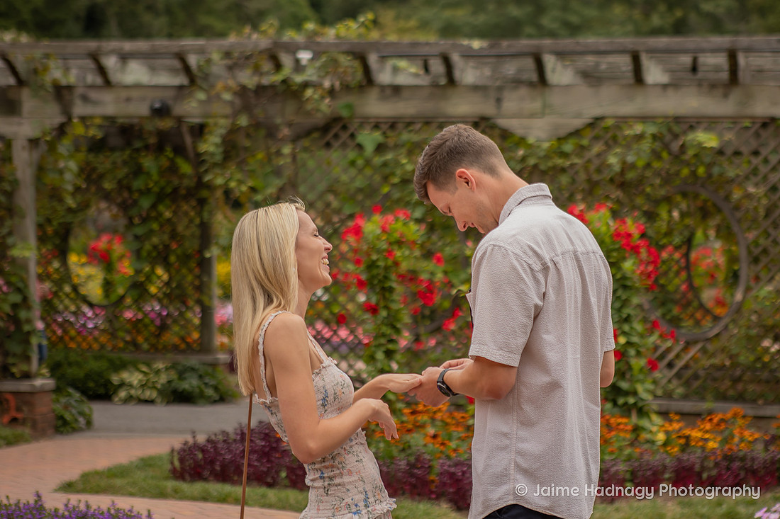 Asheville Surprise Proposal Photographer Biltmore Engagement