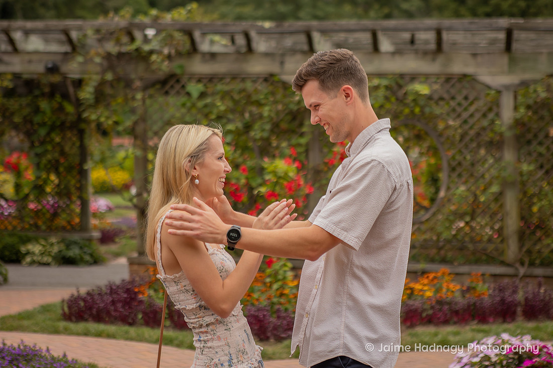Asheville Surprise Proposal Photographer Biltmore Engagement