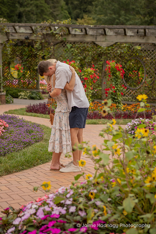 Asheville Surprise Proposal Photographer Biltmore Engagement