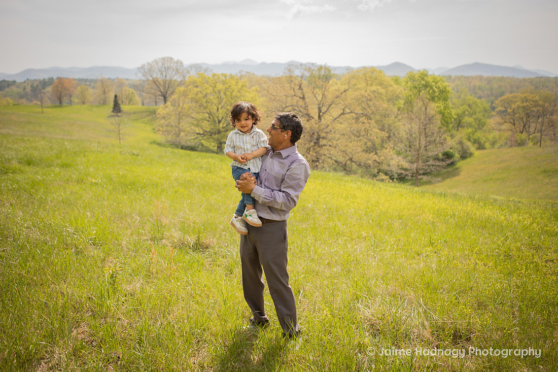 Family Photos with Toddler Baby | Asheville Photographer