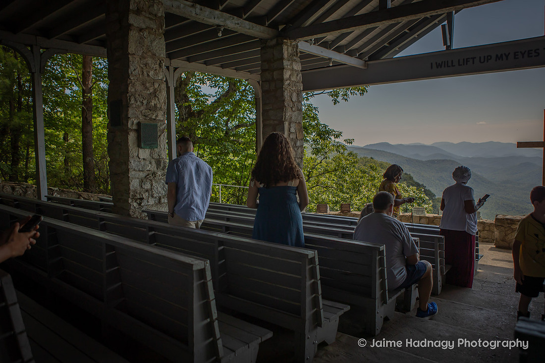 Proposal at Pretty Place in the Mountains of Cleveland SC