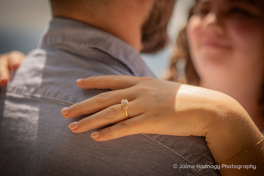 Getting engaged at Pretty Place Fred Simms Chapel | Asheville Proposal Photographer