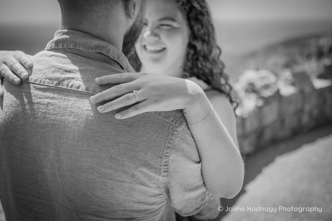 Getting engaged at Pretty Place Fred Simms Chapel | Asheville Proposal Photographer