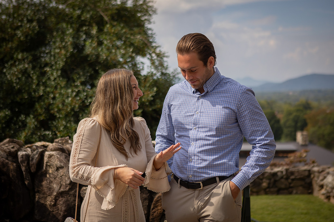 Getting Engaged at the Omni Grove Park Inn | Asheville Proposal Photographer