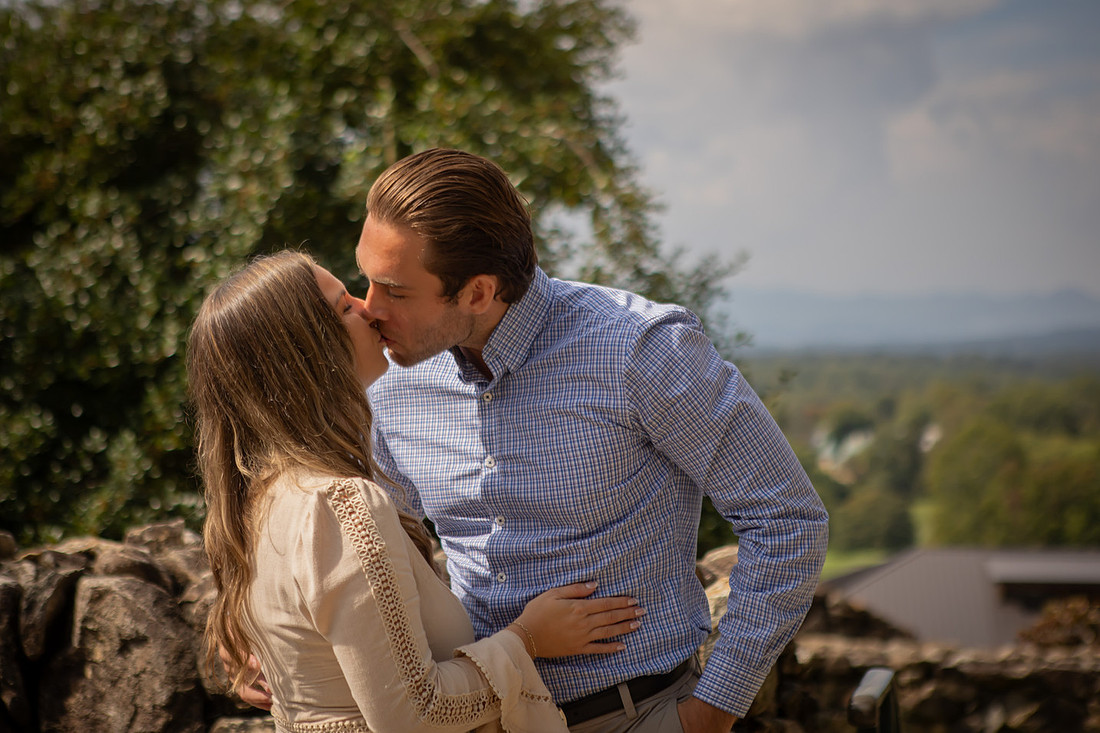 Getting Engaged at the Omni Grove Park Inn | Asheville Proposal Photographer