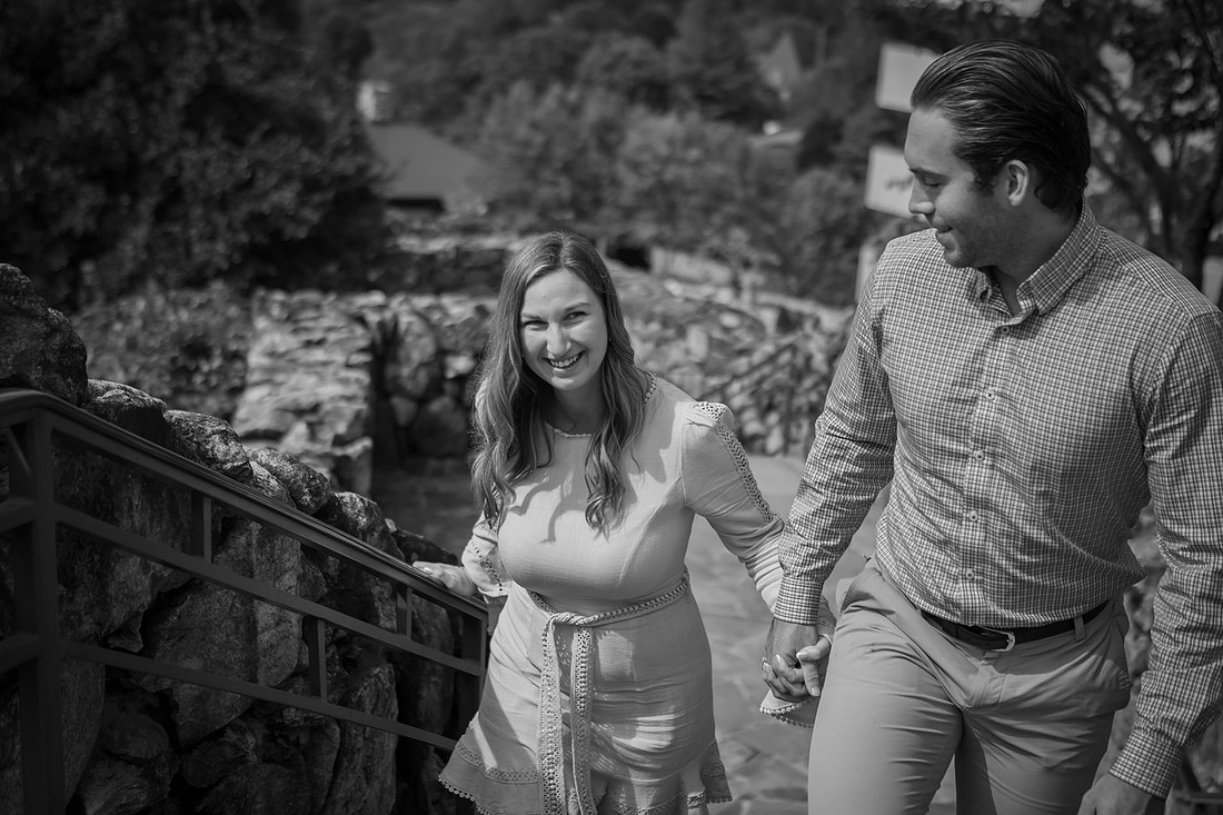 Engagement Photography at Omni Grove Park Inn | Asheville Proposal Photographer