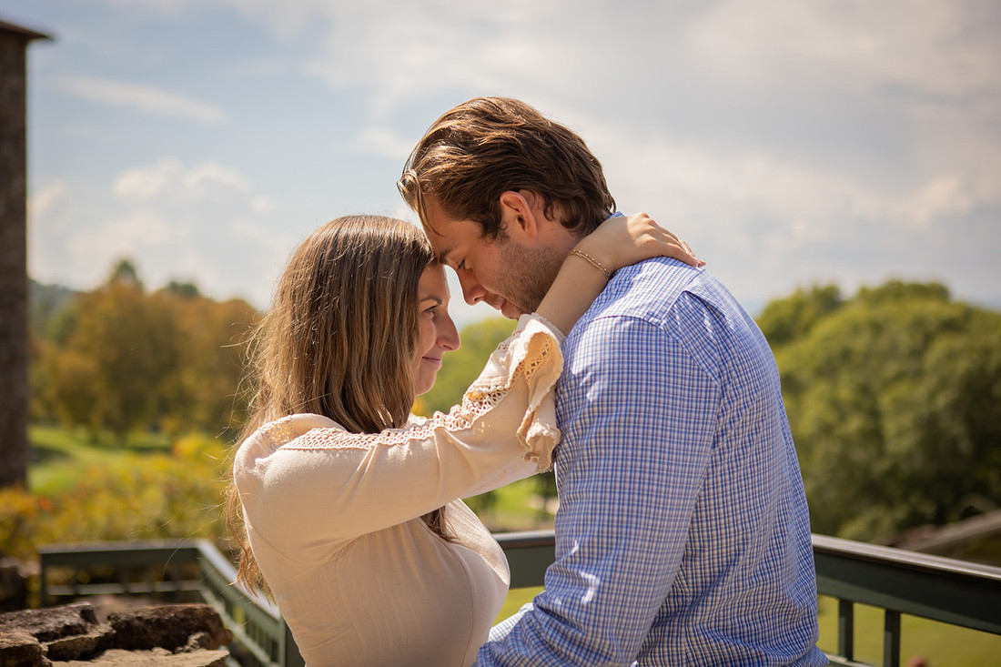 Engagement Photography at Omni Grove Park Inn | Asheville Proposal Photographer