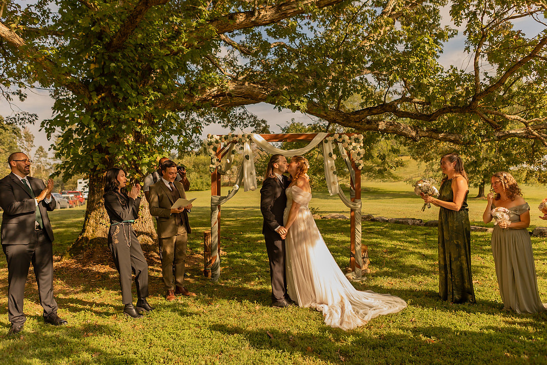 Outdoor Wedding Ceremony Photography