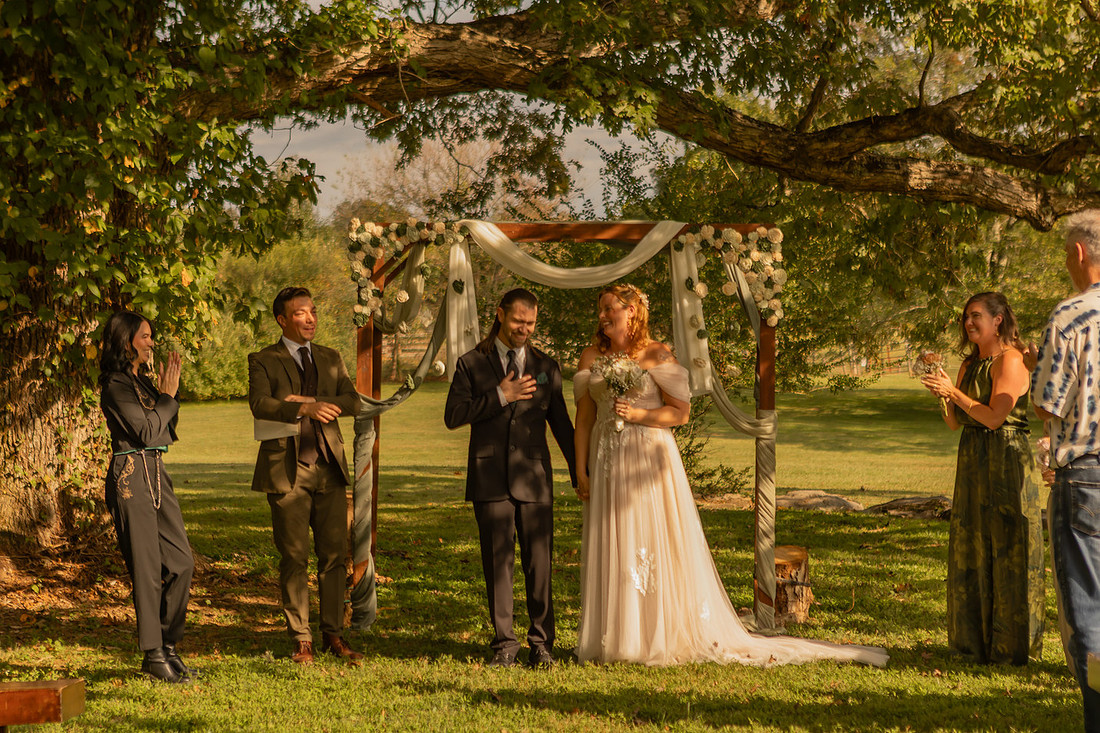 Outdoor Wedding Ceremony Photography