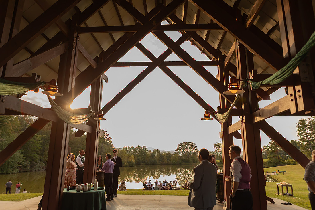Wedding Reception Photos at Inninsfree Farm in Hendersonville NC | Asheville Photographer