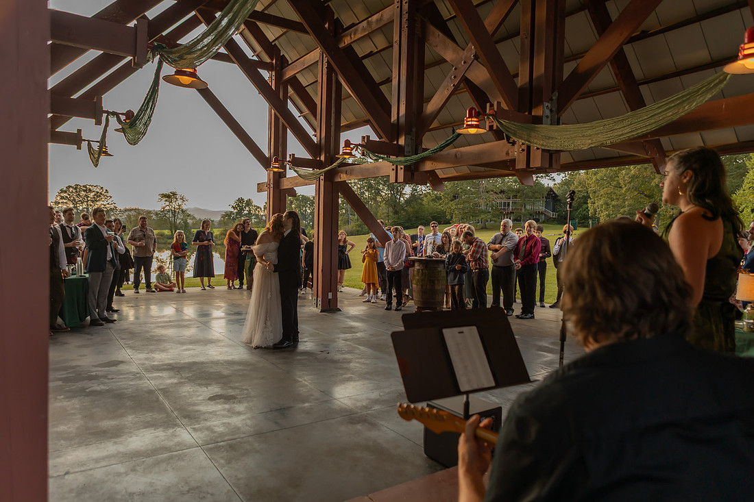 Wedding Reception Photos at Inninsfree Farm in Hendersonville NC | Asheville Photographer
