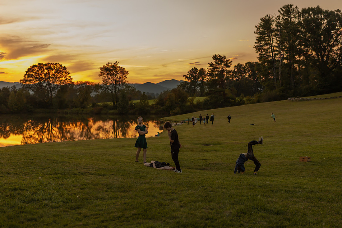Wedding Reception Photos at Inninsfree Farm in Hendersonville NC | Asheville Photographer