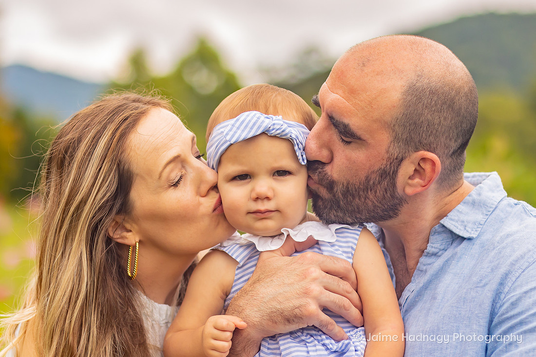 Family Photos with Baby | Asheville Photographer