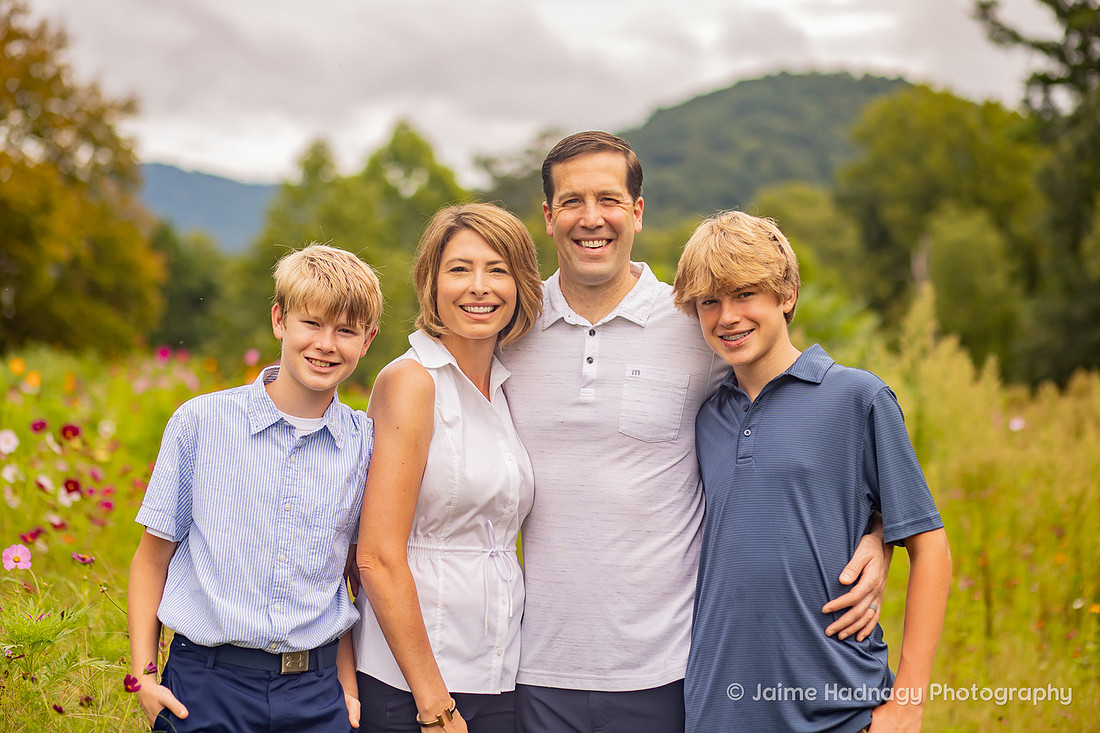 Asheville Family Photographer | Outdoor Family Photos