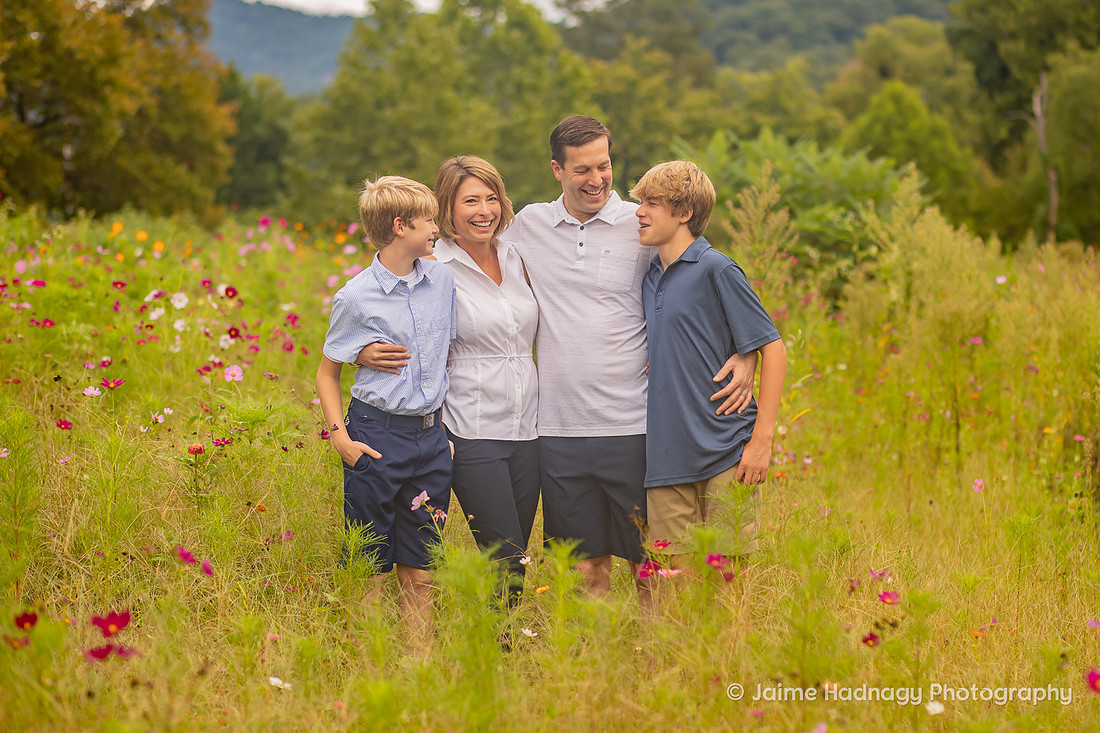 Asheville Family Photographer | Outdoor Family Photos