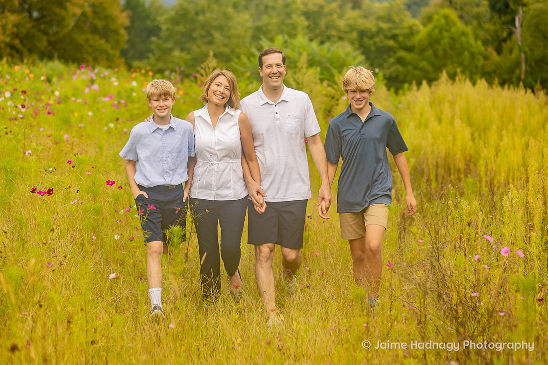 Asheville Family Photographer | Outdoor Family Photos