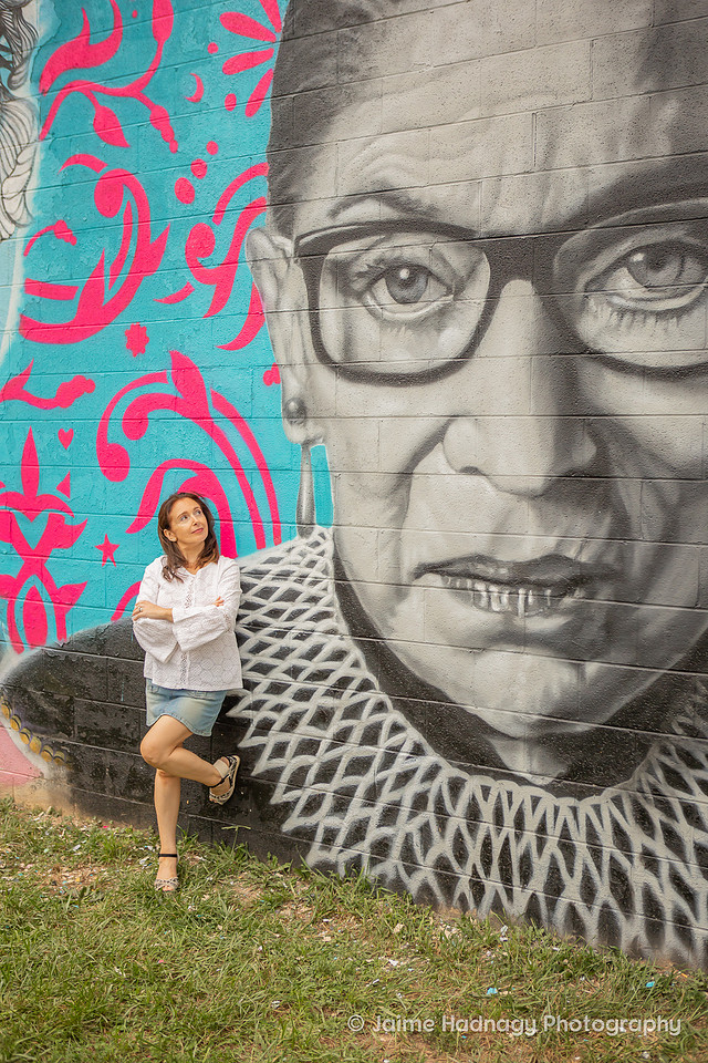 Asheville Urban Family Photos with Graffiti 