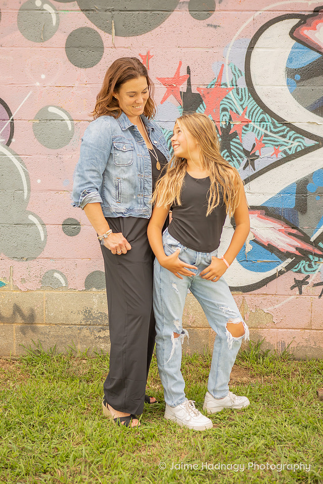 Graffiti Family Photoshoot | Asheville Photographer