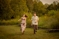 Kohen & Olivia: Anniversary Couples Photos at Clemson Botanical Gardens