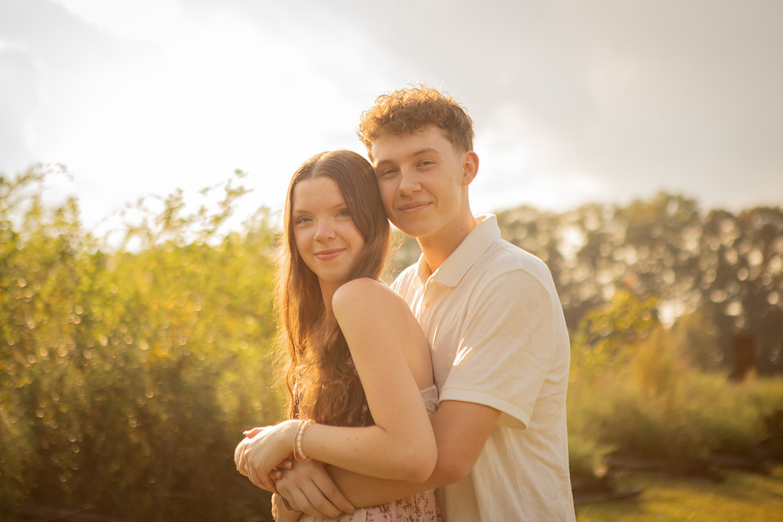 Playful Outdoor Couples Photos at Clemson Botanical Gardens | SC Photographer