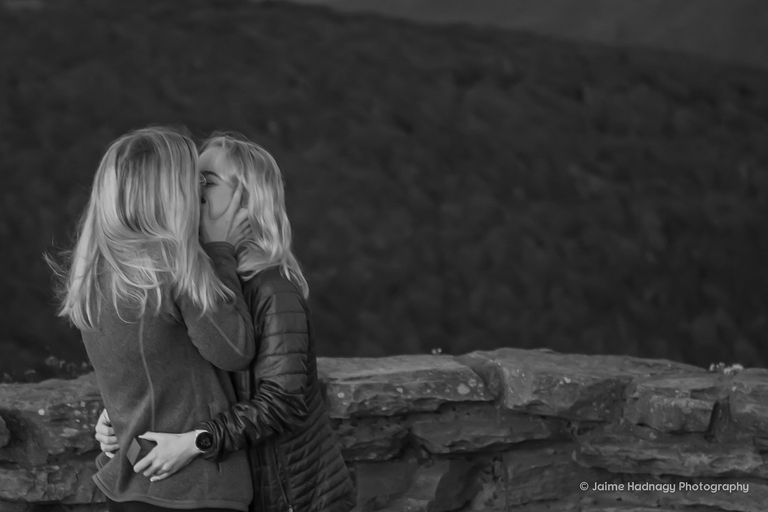 WNC Mountain Proposal LBGTQ | Asheville Photographer