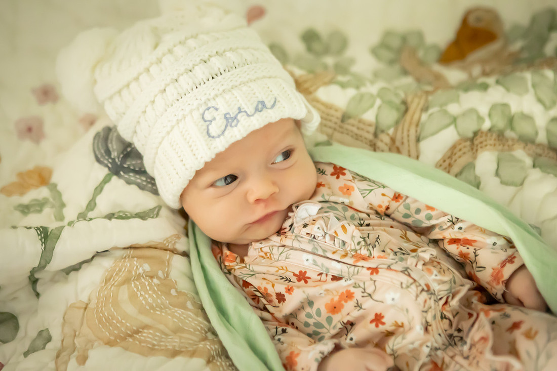In Home Newborn Photoshoot | Asheville Family Photographer